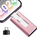 Clé De Stockage Pour IPhone, Lecteur Flash USB 3.0, Clé USB À Mémoire Vive, Clés USB À Grande Vitesse, Stockage Externe Compatible Avec IPhone/iPad/Android/PC, Prenez Plus De Photos Et De Vidéos