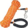 1pc JOYTALE Laisse Longue De Dressage De Chien, Laisse Réfléchissante En Nylon Longue Pour Animaux De Compagnie De Petite, Moyenne Et Grande Taille