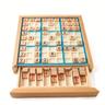 Jeu de casse-tête Sudoku en bois pour développer la logique des enfants, jeu de table avec des énigmes
