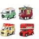 Blocs De Construction City Pull Back Car, Inertia Car, Police Fire Truck For Children, Puzzle Assembled Toys For Boy