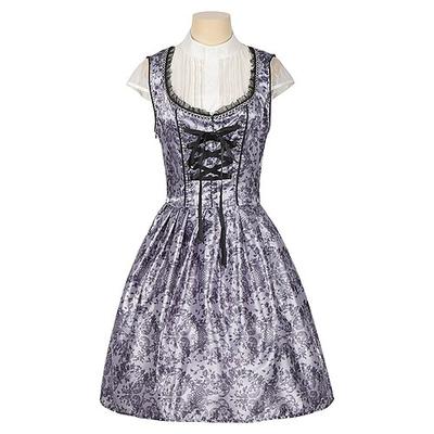 Karneval Oktoberfestbier Kostüm Dirndl Trachtenkleider Dirndlbluse Oktoberfest / Bier Bayerisch Traditioneller Stil Traditionelles Kostümkleid Wiesn Damen Stoff im traditionellen Stil Blusen Kleid Image