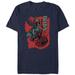 Men's Mad Engine Boba Fett Navy Star Wars Sarlacc Escape Graphic T-Shirt