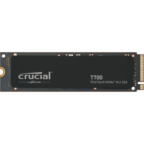 Crucial T700 2TB PCIe Gen5 NVMe M.2 SSD - Crucial