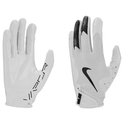 Nike Vapor Jet 8.0 Adult Football Gloves White/Bla...