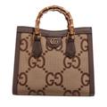 Gucci Tote Bags - Diana Jumbo GG Small Tote Bag - brown - Tote Bags for ladies