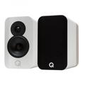 Q Acoustics Concept 300 Bookshelf Speaker (Pair) Gloss White / Oak