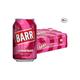 BARR since 1875, 24 Pack Cherryade, Zero No Sugar Cherry Flavoured Fizzy Drink Cans "Fizzingly Fun" - 24 x 330ml Cans