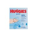 HuggiesÃ‚ Pure Baby Wipes - 6 Packs (56 Wipes) (Case of 10)