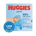 Huggies Pure, Baby Wipes, 18 Packs (1008 Wipes Total)