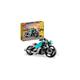 31135 Creator 3 in 1 Vintage Motorcycle Set, Classic Motorbike Toy to Street Bike to Dragster Car, Vehicle Building Toys for Kids, Boys and Girls