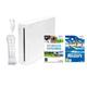 Nintendo Wii Console (White) with Wii Sports + Wii Sports Resort including Wii Remote Plus Controller (Wii)