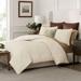 Embossed Rose Mini Comforter Set Light Almond, Queen, Light Almond