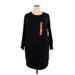 Ellen Tracy Casual Dress - Shift: Black Dresses - Women's Size 2X-Large