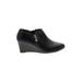 Adrienne Vittadini Wedges: Black Shoes - Women's Size 7 1/2