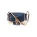 Coach Factory Leather Crossbody Bag: Blue Bags