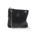 DKNY Leather Shoulder Bag: Black Bags