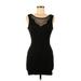 Charlotte Russe Cocktail Dress - Bodycon: Black Dresses - Women's Size Medium