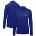 Women's Levelwear Royal Golden State Warriors Kinetic Insignia Core Quarter-Zip Pullover Top