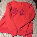 Under Armour Tops | Hot Pink Under Armor Hoodie | Color: Pink | Size: M