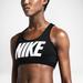 Nike Intimates & Sleepwear | Nike Pro Dri Fit Classic Logo Sports Bra | Color: Black | Size: Xs