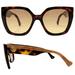 Gucci Accessories | Gucci Sunglasses Gg Logo Glitter Havana Hollywood Oversize Square Gradient Brown | Color: Brown | Size: Oseu