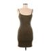 Urban Outfitters Cocktail Dress - Slip dress: Brown Dresses - Women's Size Medium