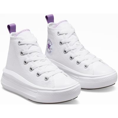 Sneaker CONVERSE "CHUCK TAYLOR ALL STAR MOVE PLATFORM", Gr. 32, weiß, Textil, sportlich, Schuhe Image