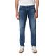 5-Pocket-Jeans MARC O'POLO "aus stretchigem Bio-Baumwoll-Mix" Gr. 36 36, Länge 36, blau Herren Jeans