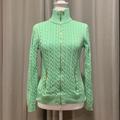 Ralph Lauren Jackets & Coats | Nwot - Ralph Lauren Cable-Cord Full Zipper Sweater Size Small | Color: Green | Size: S