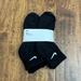 Nike Underwear & Socks | Nike Everyday Ankle Cotton Cushioned Socks 6 Pack | Color: Black/White | Size: L