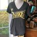 Nike Tops | Nike V-Neck Workout Shirt | Color: Black | Size: L