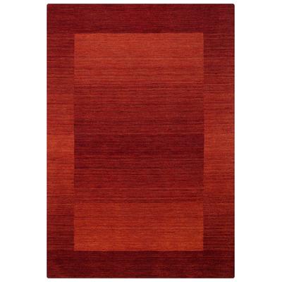 Wollteppich THEKO "Gabbeh Super, Handweb Teppich, Bordüre, reine Wolle, handgewebt" Gr. 7, rot, B:240cm H:9mm L:340cm, Wolle, Teppiche, Schlafzimmer, Wohnzimmer, Esszimmer, auch als Läufer und Bettumrandung, Topseller Image
