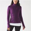 Lululemon Athletica Jackets & Coats | Lululemon Women’s Darkest Magenta Zip Up Jacket 6 | Color: Purple | Size: 6