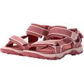 Sandale JACK WOLFSKIN "SEVEN SEAS 3 K" Gr. 35, pink Schuhe Damen Outdoor-Schuhe mit Klettverschluss