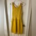 Anthropologie Dresses | Anthropologie Maeve Vera Lace A-Line Dress In Mustard Yellow S Great Condition | Color: Gold | Size: S