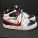 Nike Shoes | Nike Court Borough Mid 2 High-Top Cd7782-110 White Red Shoe 5y | Color: Red/White | Size: 5b