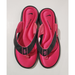 Nike Shoes | Nike Ultra Comfort Footbed Flip Flop Sandals Womens Size 9 Pink Thong Swoosh | Color: Black/Pink | Size: 9