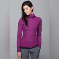 Lululemon Athletica Jackets & Coats | Lululemon Dance Reversible Hoodie Jacket Plum Size 12 | Color: Pink/Purple | Size: 12