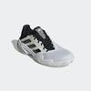 Tennisschuh ADIDAS PERFORMANCE "BARRICADE 13", Gr. 45, schwarz-weiß (cloud weiß, core schwarz, grau three), Textil, Synthetik, sportlich, Schuhe, geeignet für Hartplatz und Sandplatz