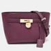 Michael Kors Bags | Michael Michael Kors Burgundy Leather Hamilton Crossbody Bag | Color: Red | Size: Os