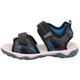 Sandale SUPERFIT "MIKE" Gr. 26, bunt (schwarz, türkis) Kinder Schuhe