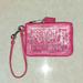 Coach Bags | Nwot Coach Poppy Vintage Pink & Silver Leather Wristlet Animal Print Interior | Color: Pink/Silver | Size: Coach 6"4"