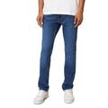 Slim-fit-Jeans MARC O'POLO DENIM "aus hochwertigem Bio-Baumwolle-Mix" Gr. 32 32, Länge 32, blau (dunkelblau) Herren Jeans