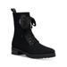 Kate Spade New York Shoes | Kate Spade New York Womens Black Merigue Round Toe Block Heel Combat Boots 7.5 B | Color: Black | Size: 7.5