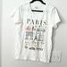 J. Crew Tops | J. Crew Collector Shirtsleeve Graphic Tees M | Color: White | Size: M