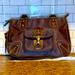 Nine West Bags | Nine West Leather Medium Satchel Hobo Bag | Color: Brown | Size: Os