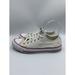 Converse Shoes | Converse All Star Chucks Shoes Womens Size 7 Canvas Lace Up White Low Top | Color: White | Size: 7