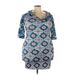 Gretchen Scott Designs Casual Dress: Blue Dresses - Women's Size 4X