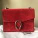 Gucci Bags | Gucci Dionysus Suede Medium Shoulder Bag Red | Color: Red | Size: Medium