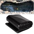 HDPE Pond Liner 8ftx13ft 13ftx23ft 23ftx26ft 26ftx39ft Garden Pond Film Black Pond Membrane, Ponds Preformed Liners 8 Mil for Fish Ponds, Small Ponds, Fountains, Waterfall (Size : 2.5mx6m(8.2ftx19.7f